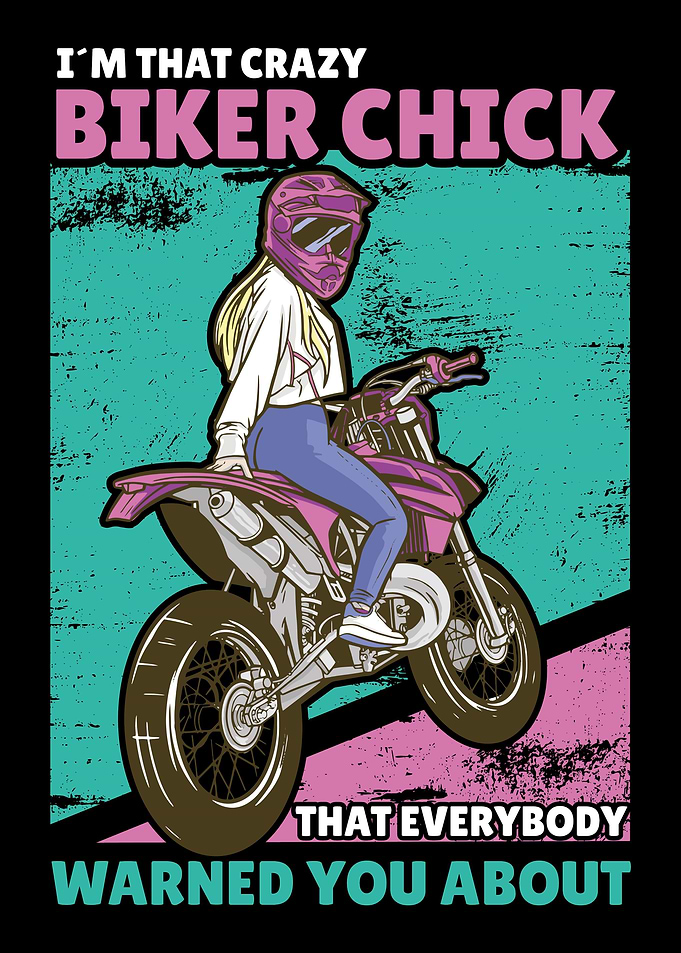 Sportbike Biker Chick