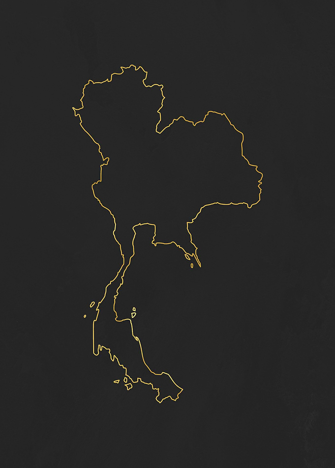 Map of Thailand