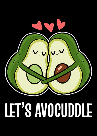 Lets Avocuddle Couple and