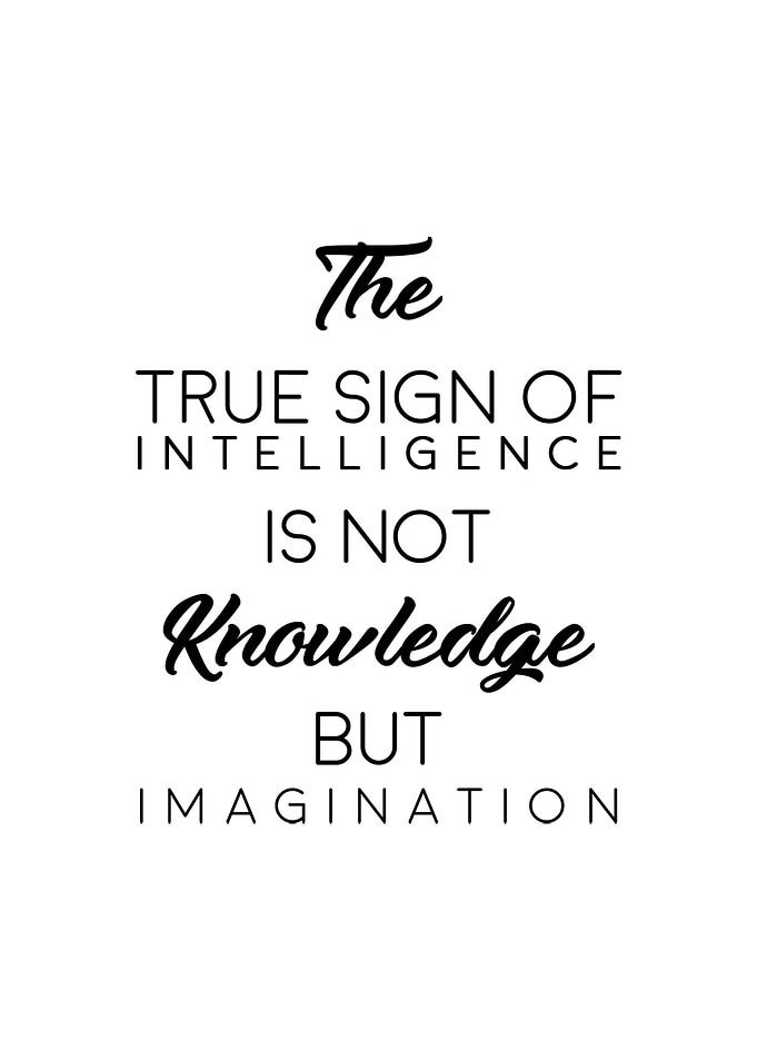 Imagination Quotes WallArt