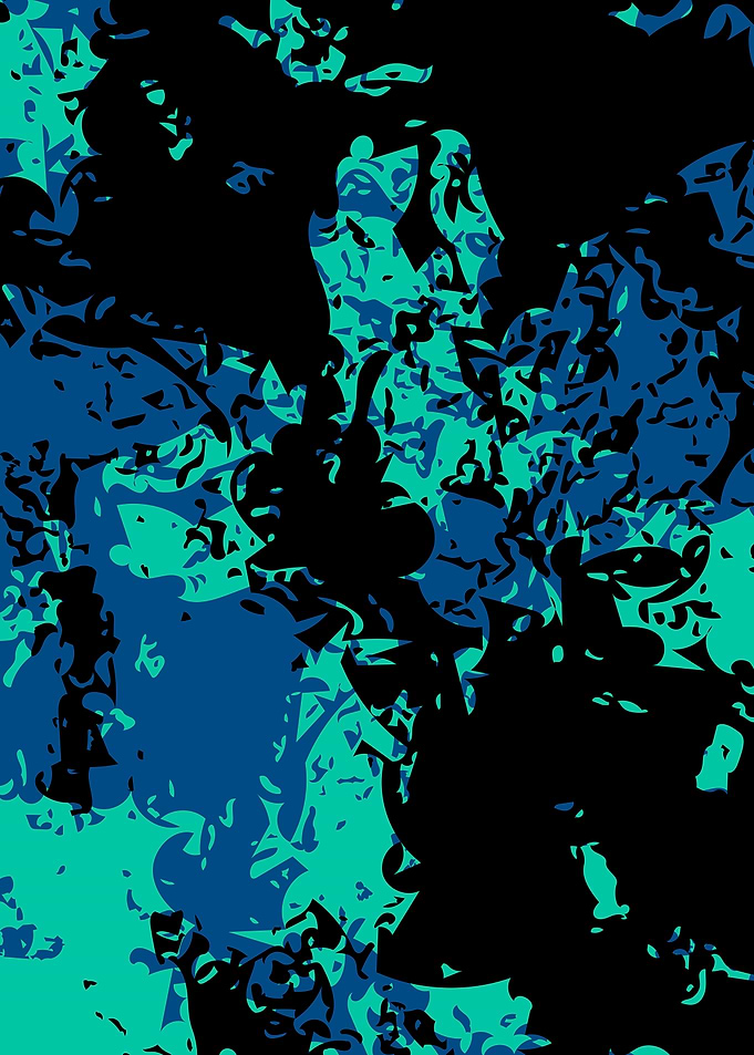 Classic Blue Biscay Green