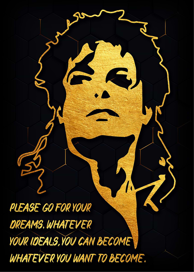 MICHAEL JACKSON Quote Fan