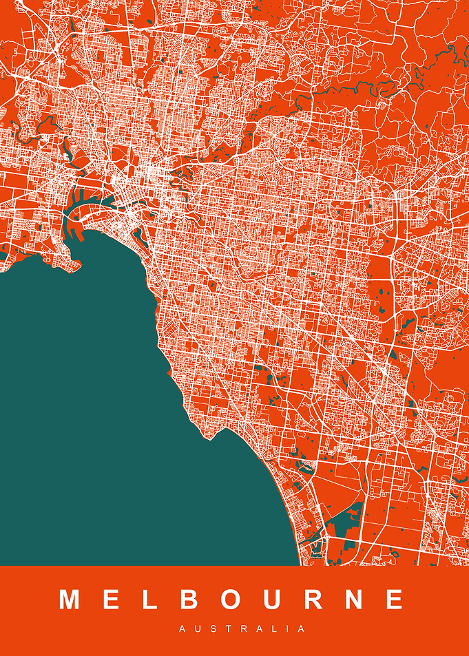 MELBOURNE Art Map