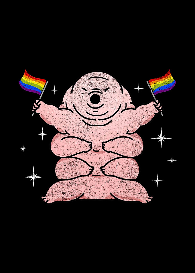 Tardigrade Gay Pride Flag