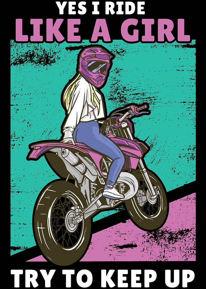 Biker Chick Sportbike