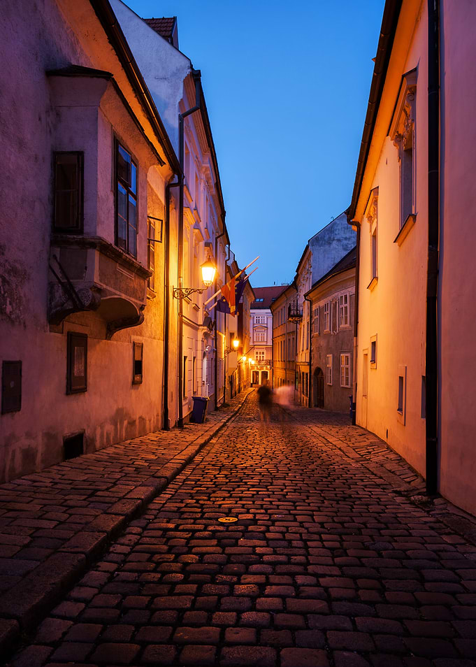 Evening In The Old Town