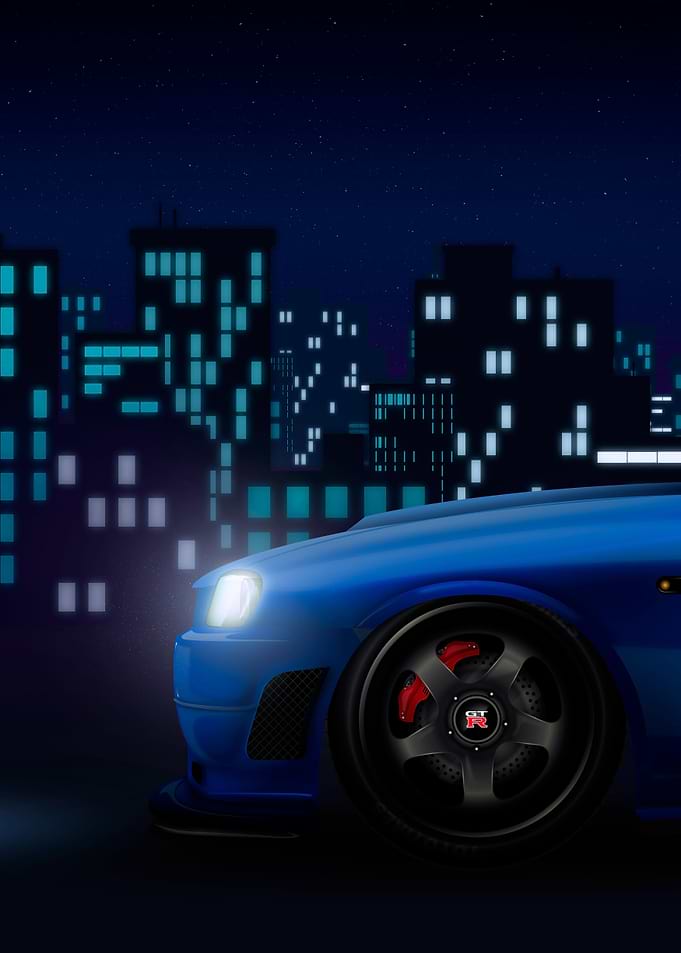 SKYLINE GTR R34 N1