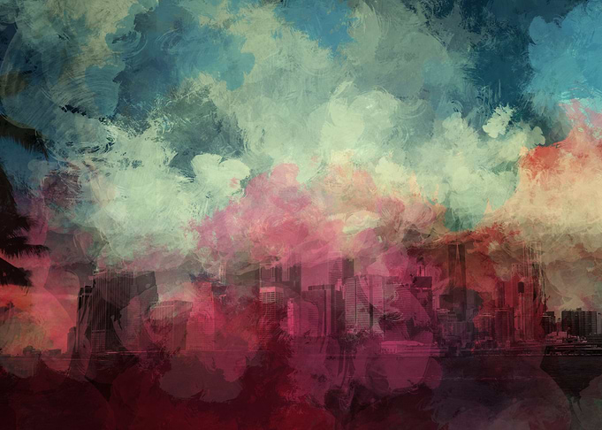 Abstract Cityscape