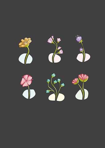 Botanical Floral Flower