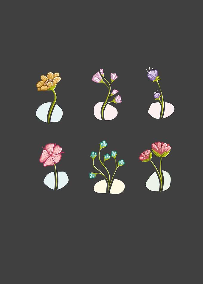 Botanical Floral Flower