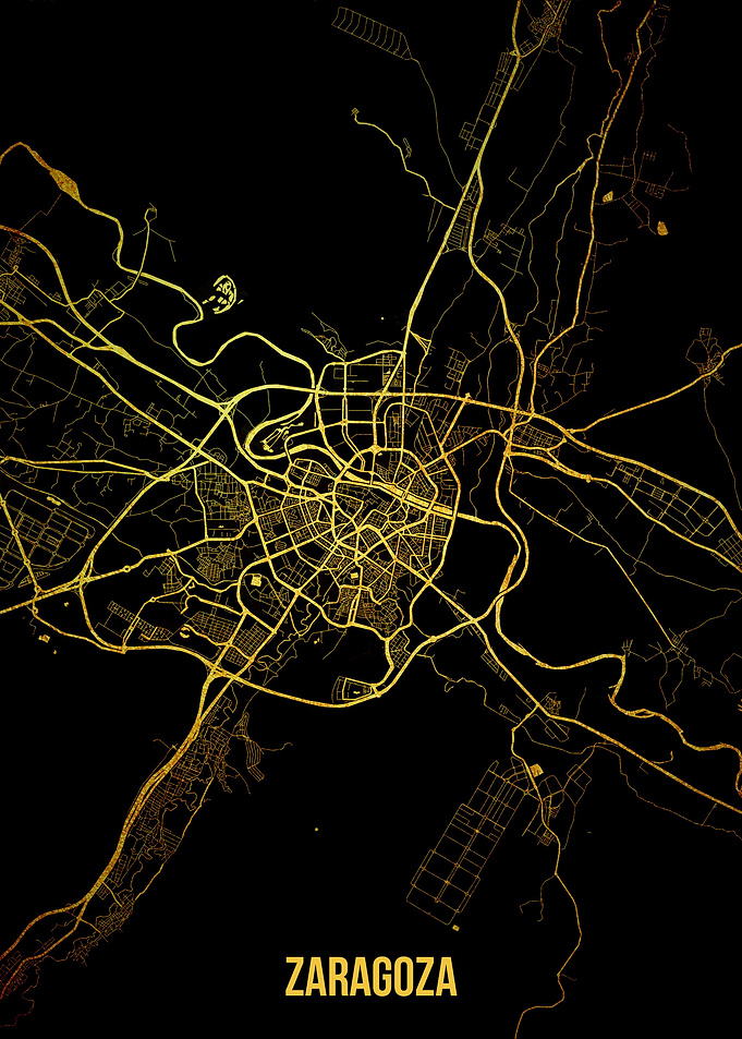Zaragoza gold map