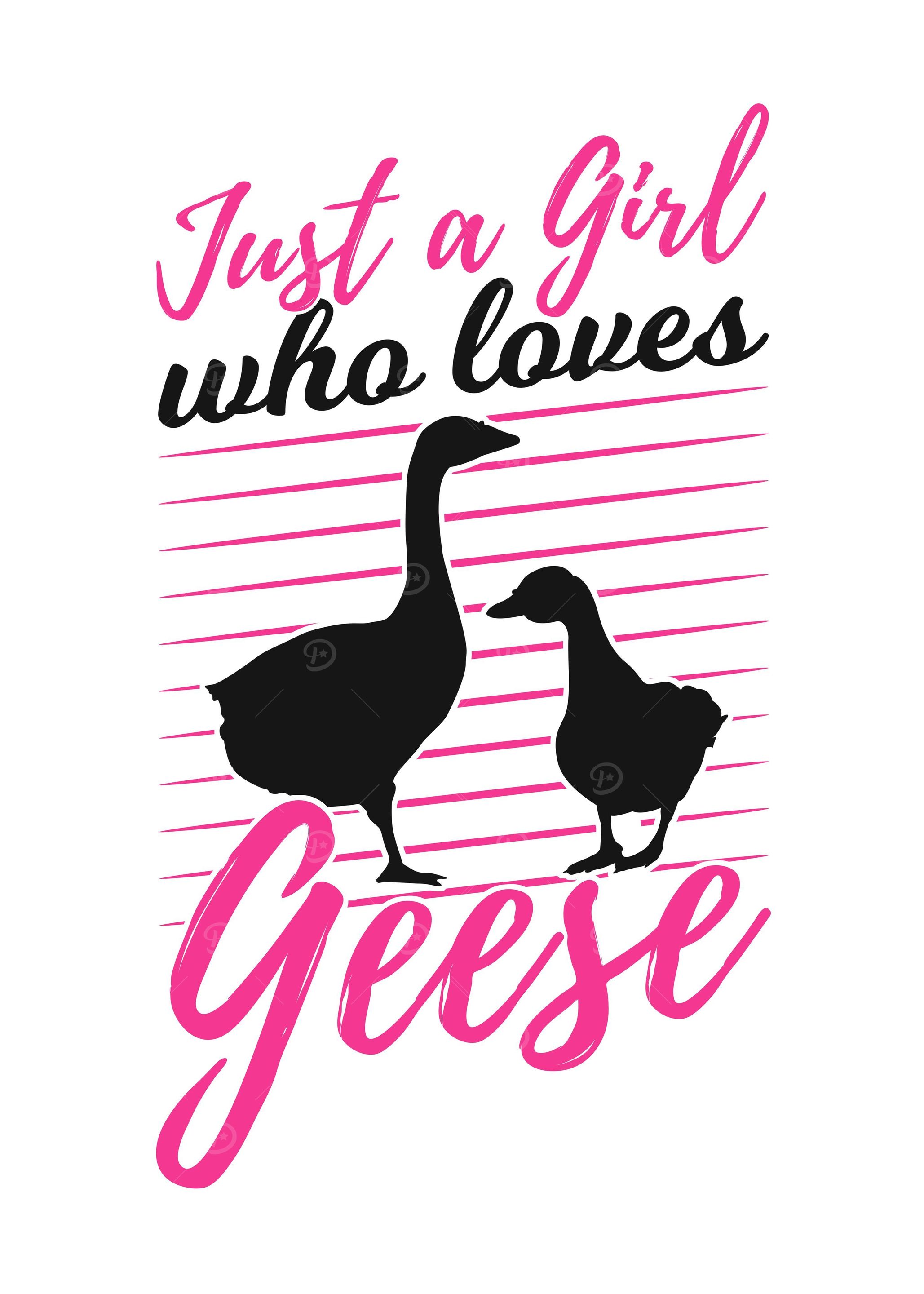Geese Girl Breeder Goose