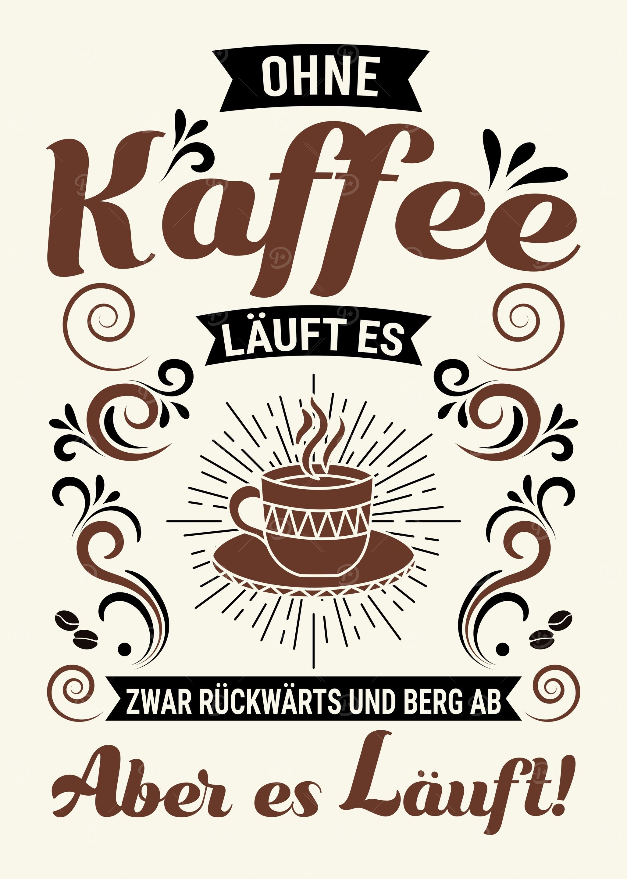 Witziger Caf Spruch