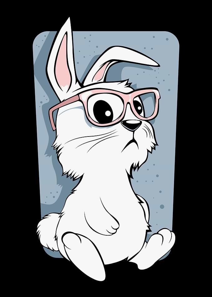 Rabbit Bunny Hipster