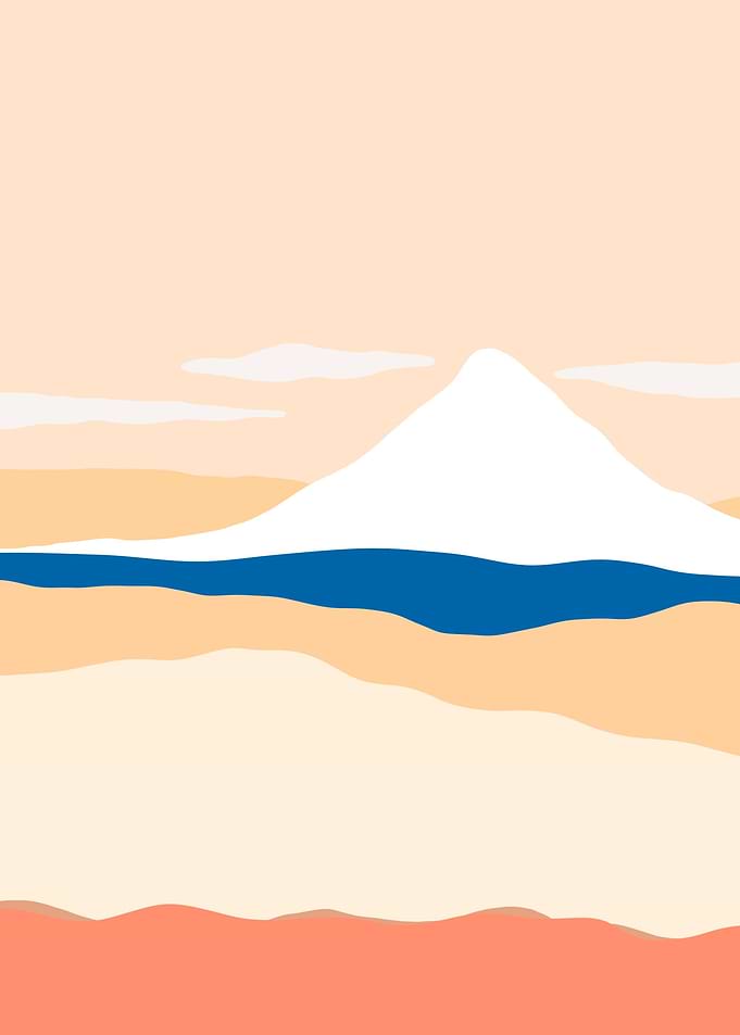Minimalist landscape