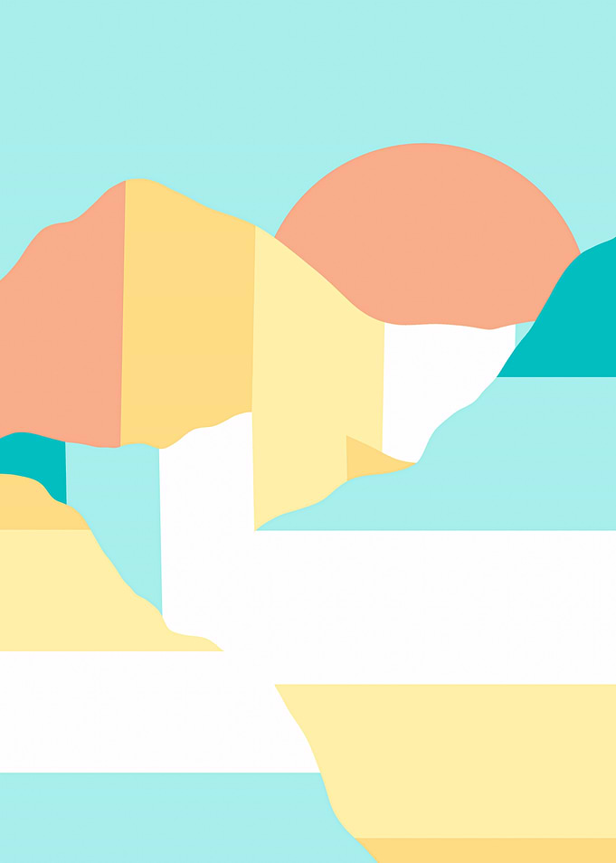 Simple summer hills