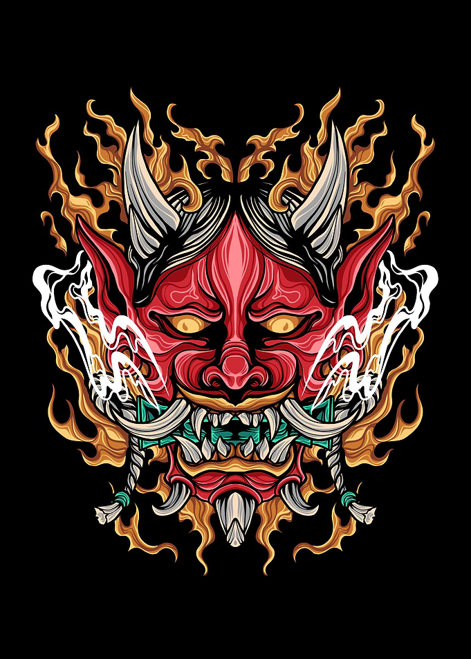 Oni Mask Japan Culture