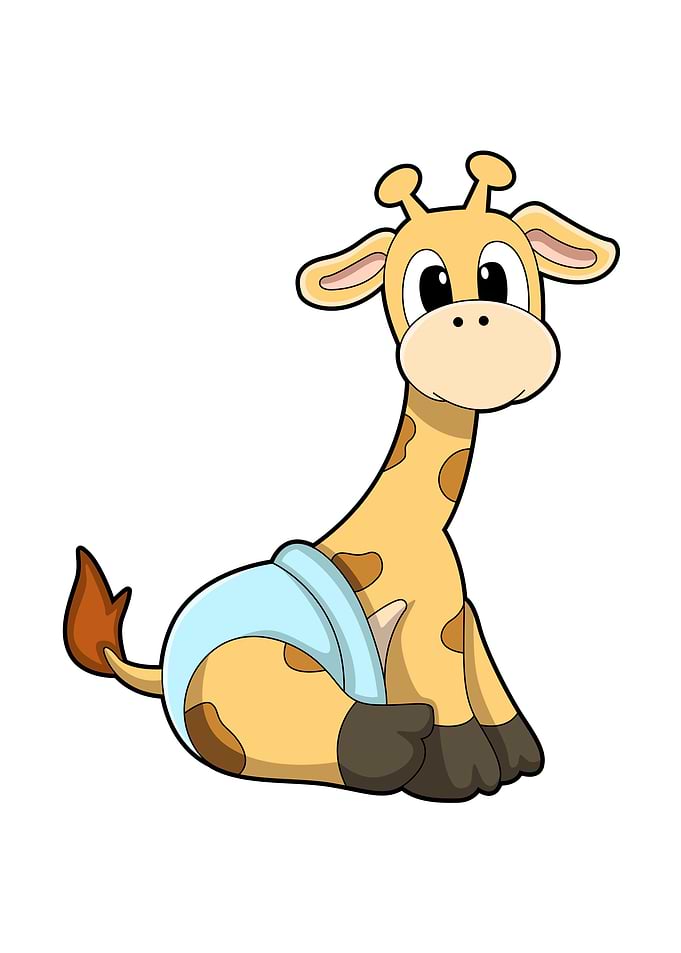 Giraffe Baby Underpants
