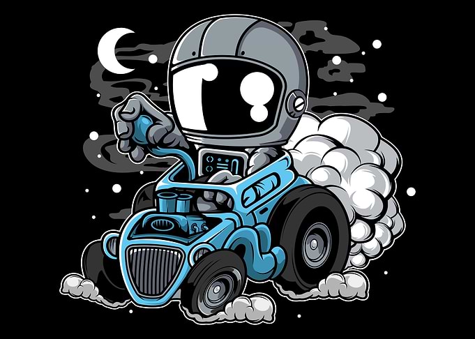 Astronaut Hot Rod