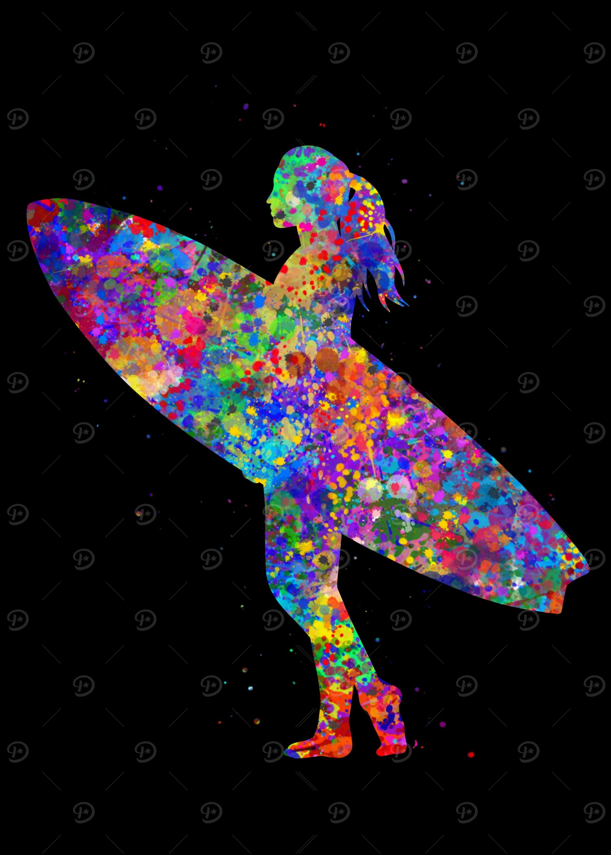 Surfer girl