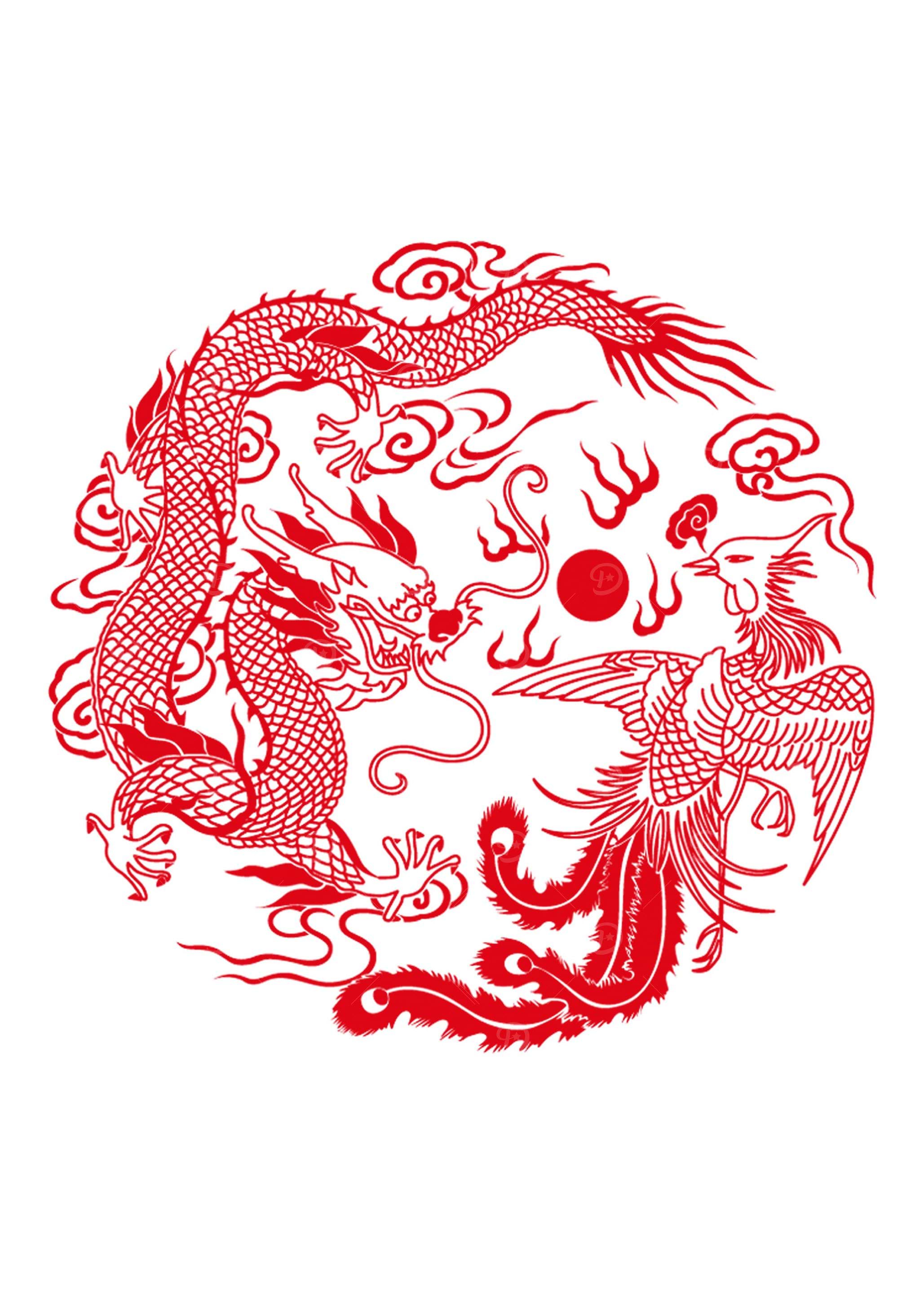 Dragon pattern