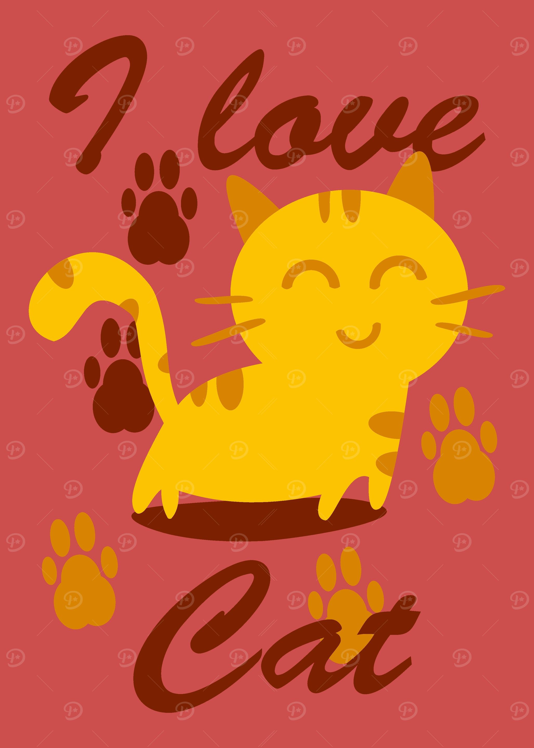 Love Cute Cat