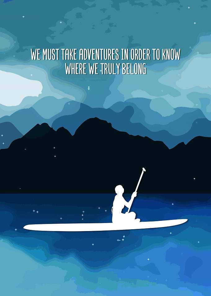 Paddle Board Wall Decor