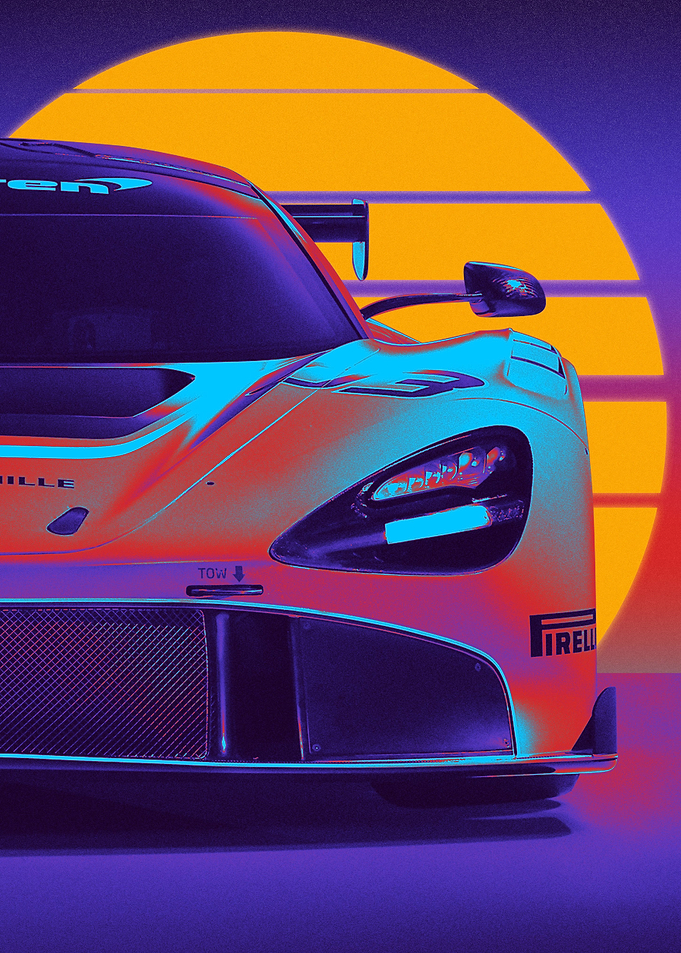 McLaren 720s GT3 Front