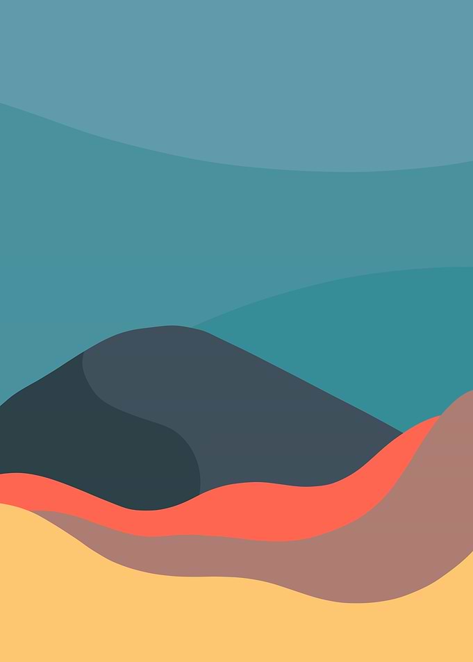 Minimalist landscape