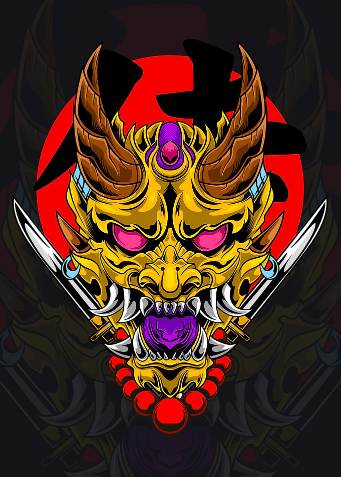 Hannya Mask 01