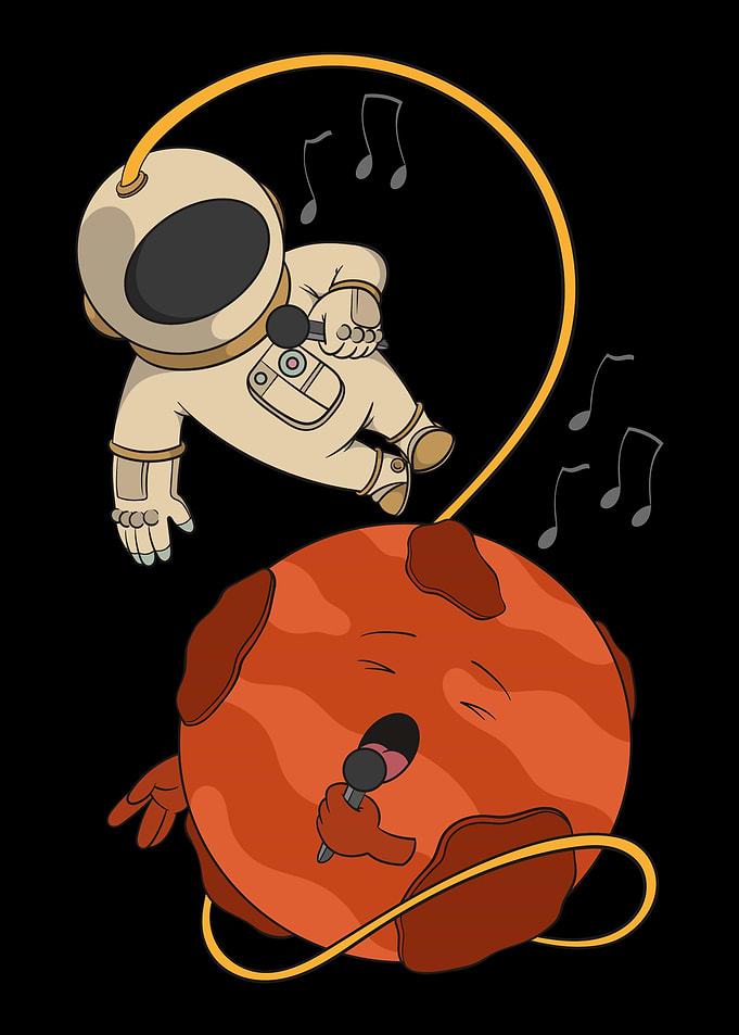 Duet Mars Astronaut