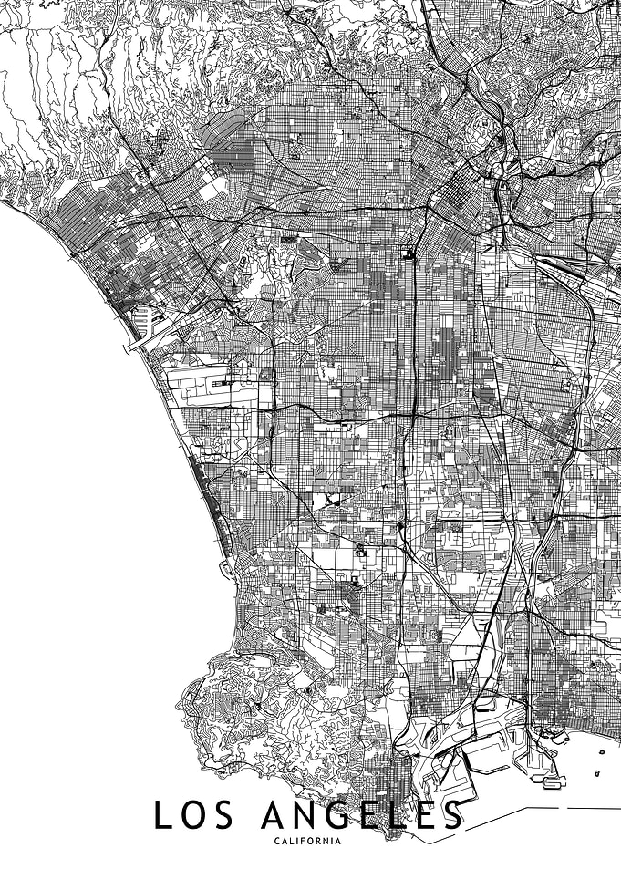 Los Angeles Map