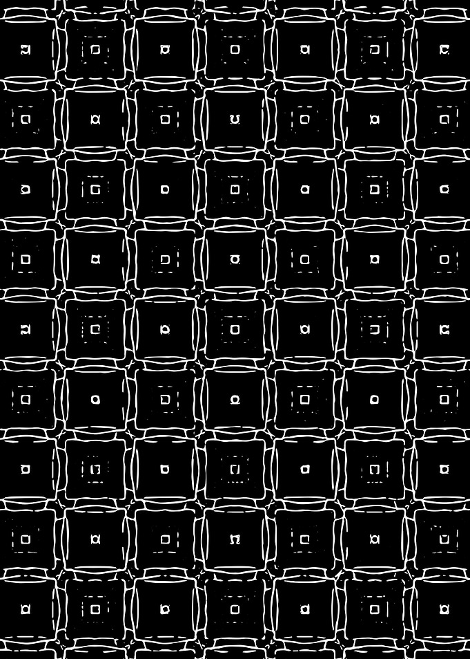 Black and white pattern 5