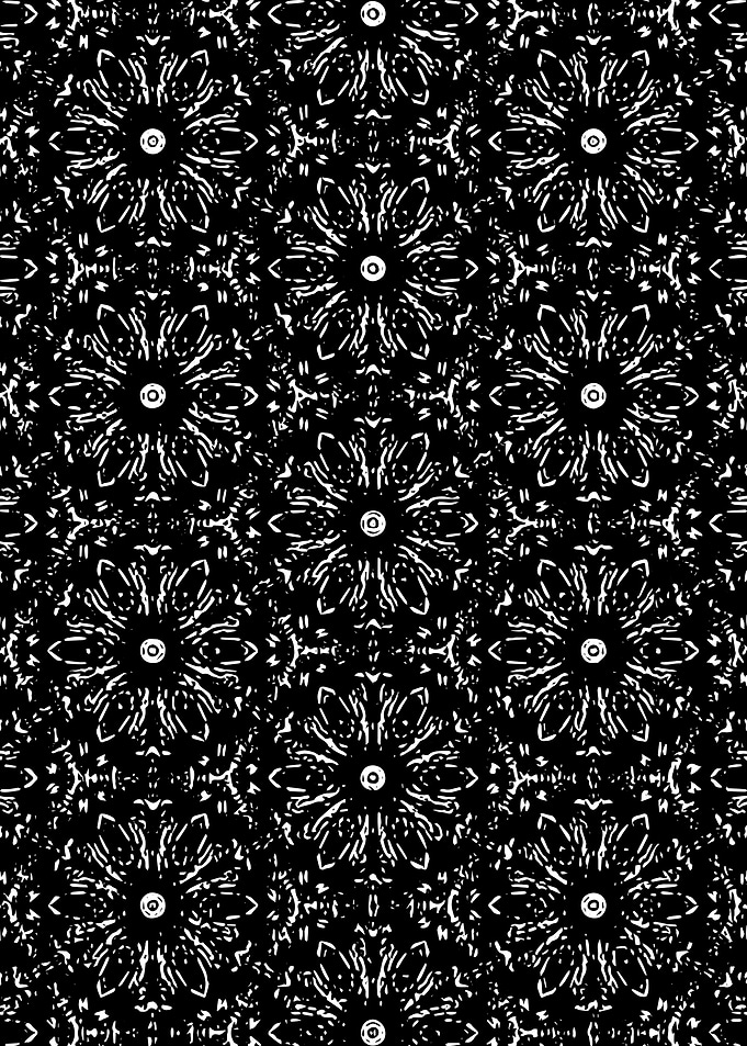 Black and white pattern 9