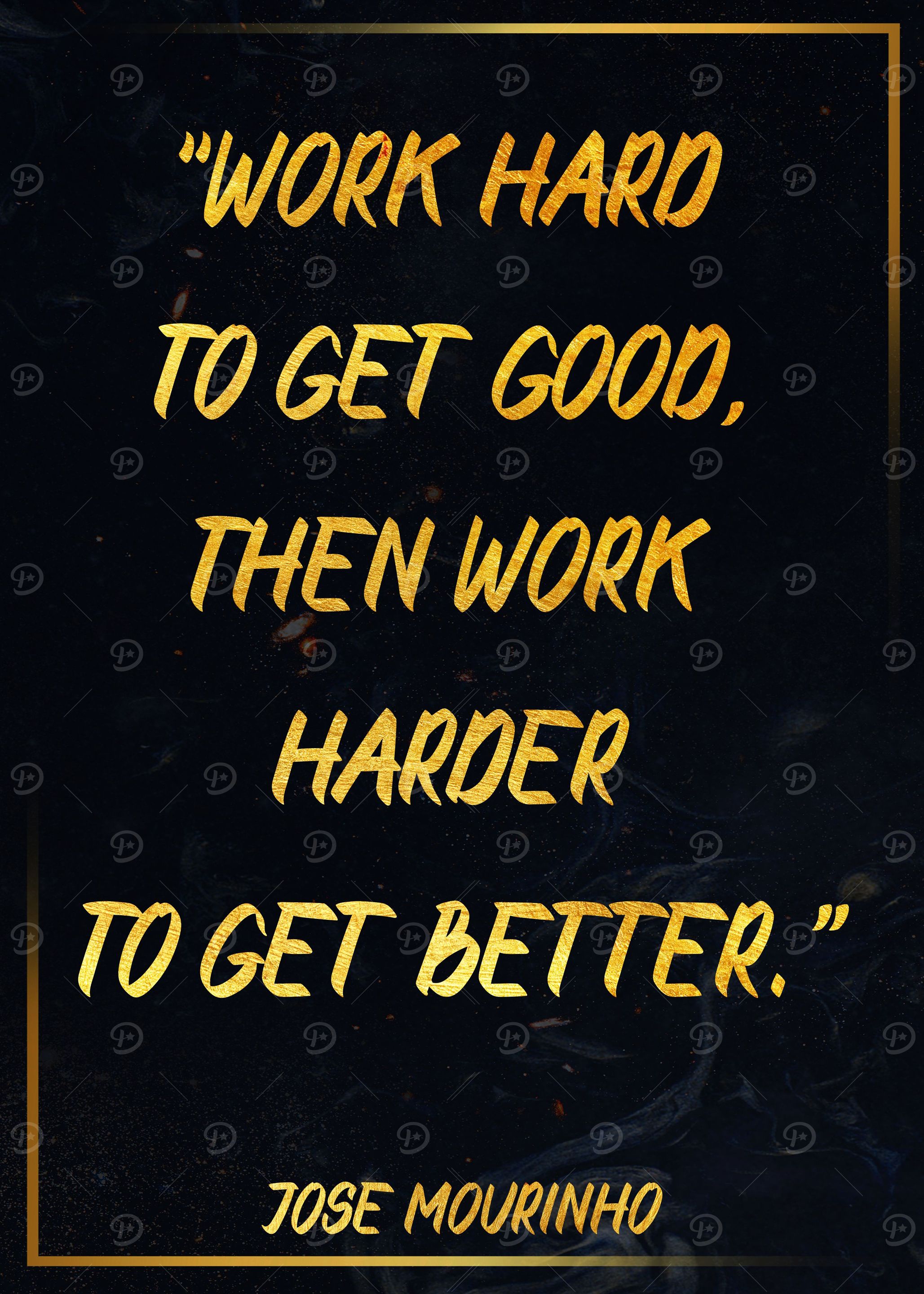JOSE MOURINHO Golden Quote