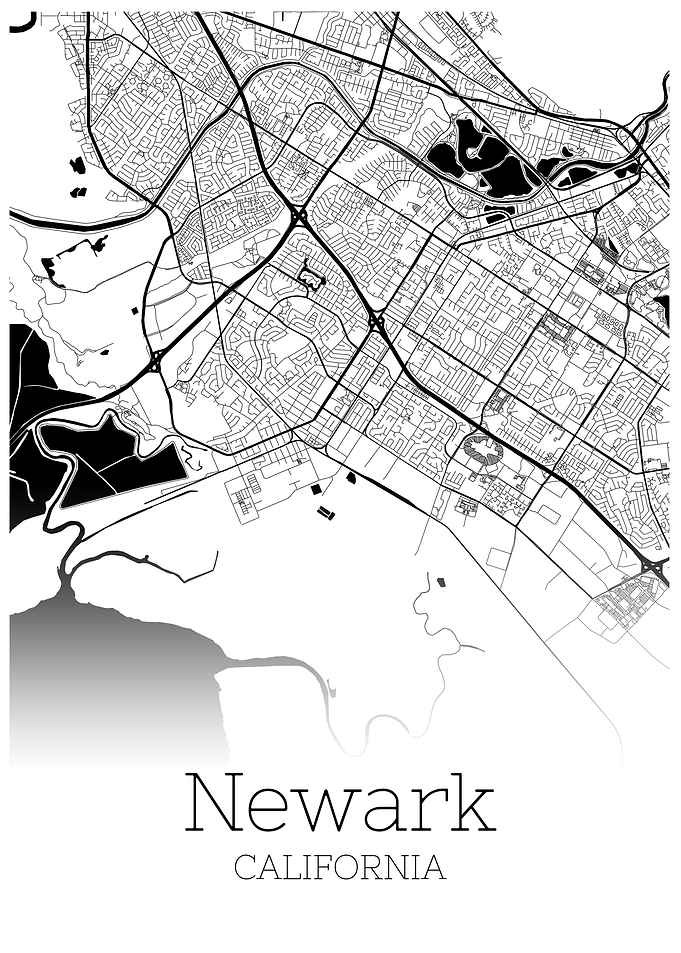 Newark Califronia city map
