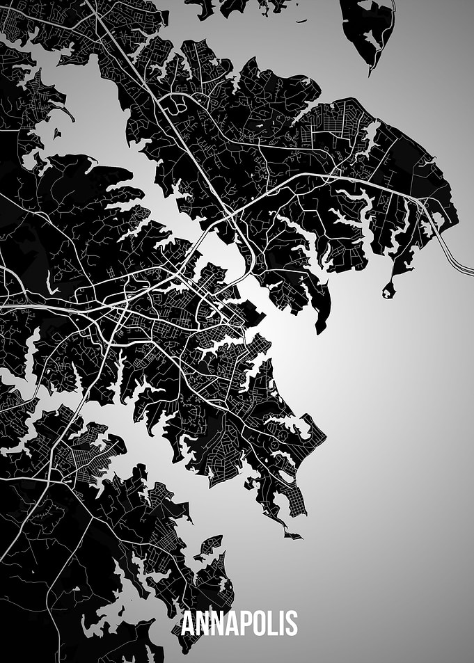 Annapolis dark map