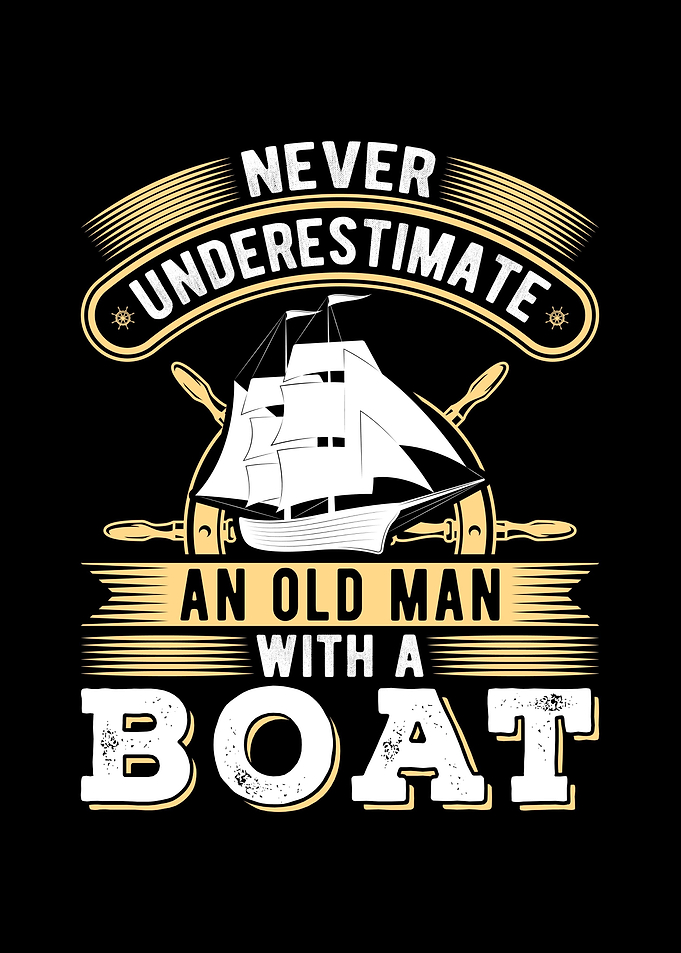 Old Man With A Boat Sailor