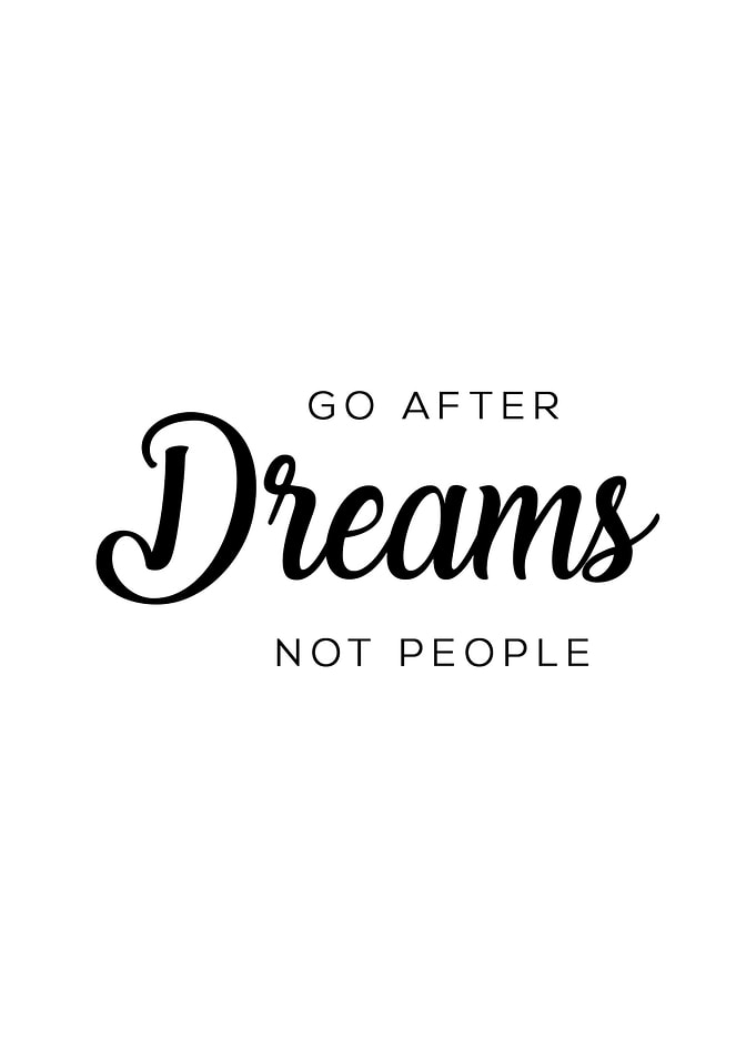 Dream Quotes Wall Posters
