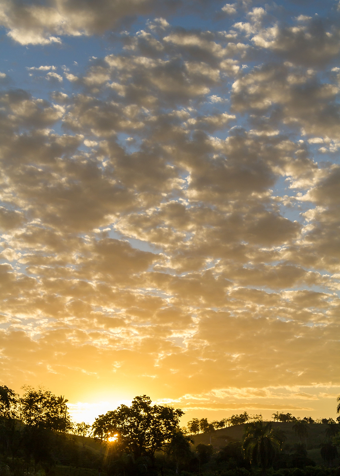 epic sunrise in the DR