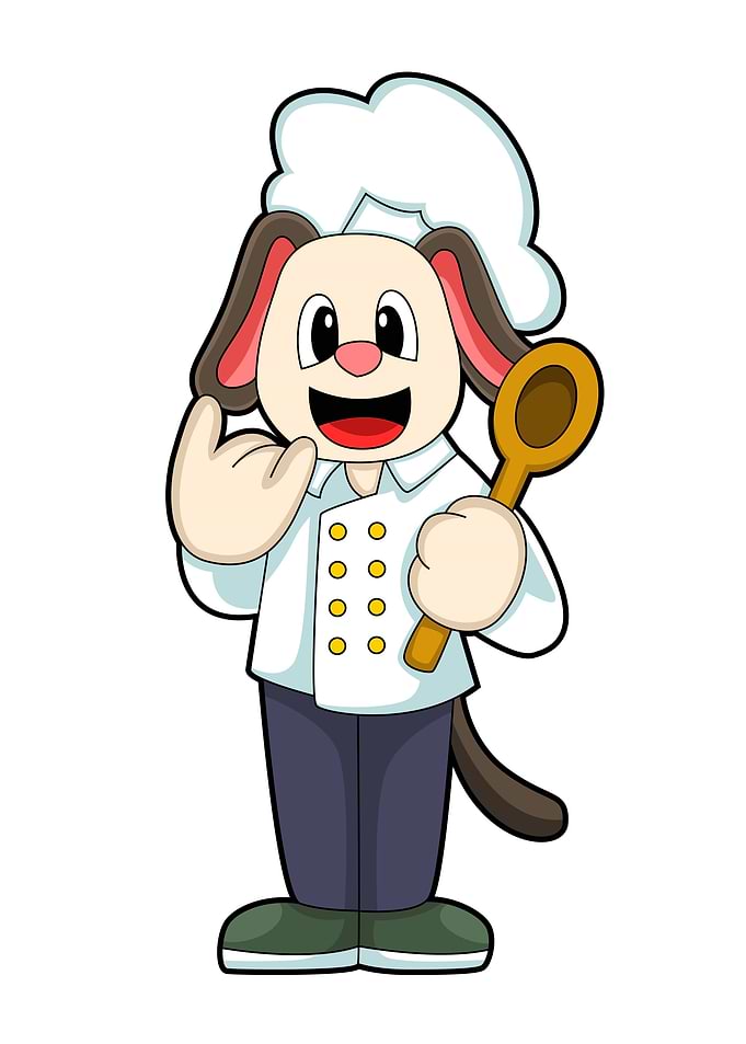 Dog Cook Cooking apron