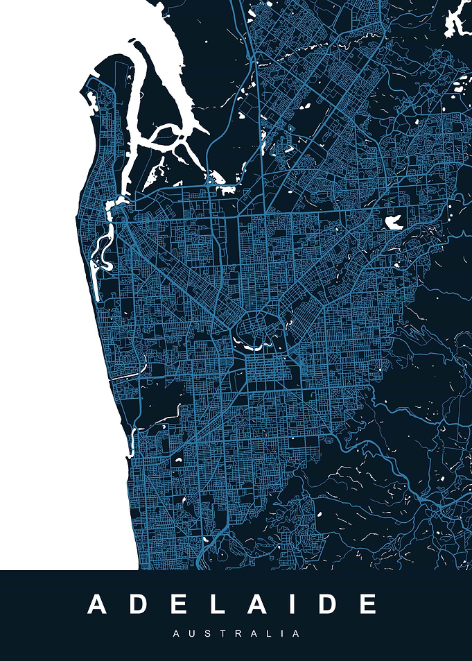 ADELAIDE Art Map Australia