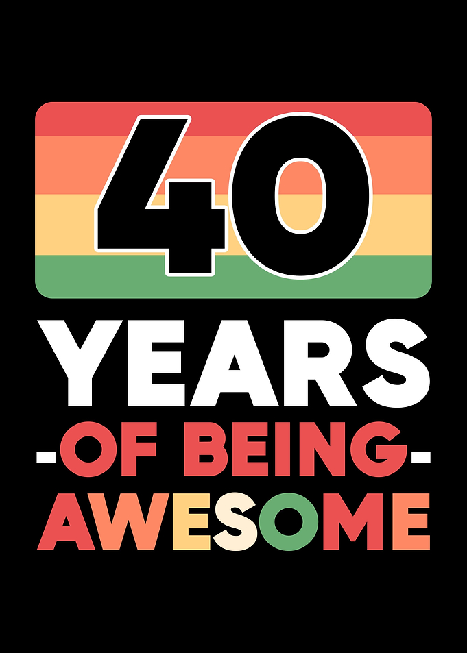40th Birthday Gift