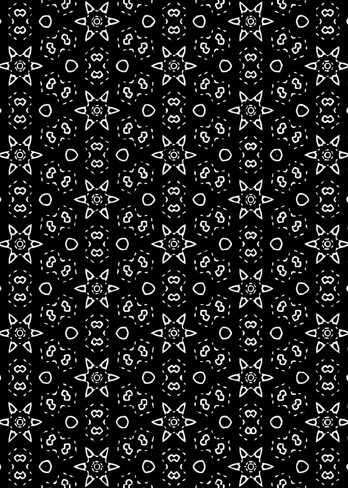 Black and white pattern 6