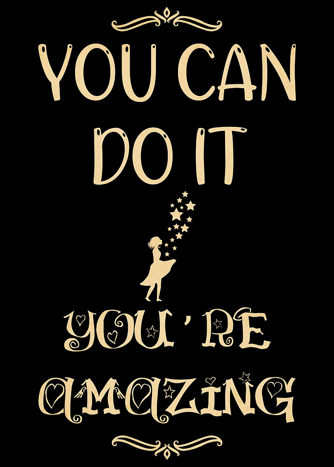 You Can Do It