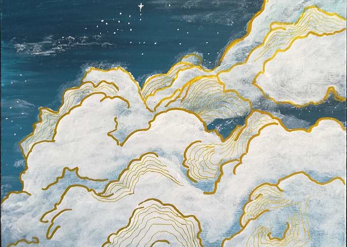 Cloud Paintings at Night