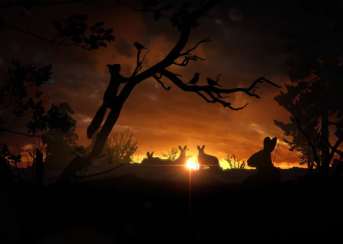 Littel Animals at Dawn