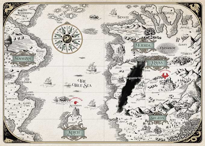Shadow And Bone Map