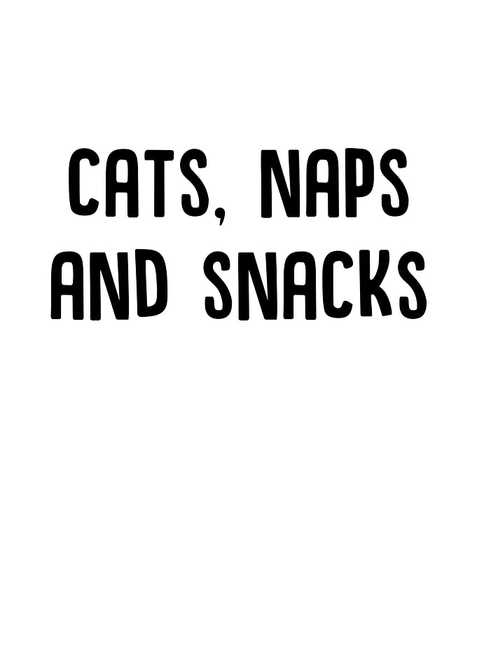 Cats Naps And Snacks