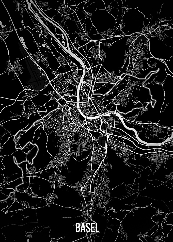 Basel dark map